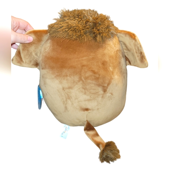 Original Squishmallow, NWT, 12 in, Chienda, Wooly Mammoth, Light Brown, Hair - Picture 2 of 3